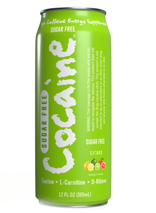 COCAINE ENERGY DRINK 12OZ CITRUS