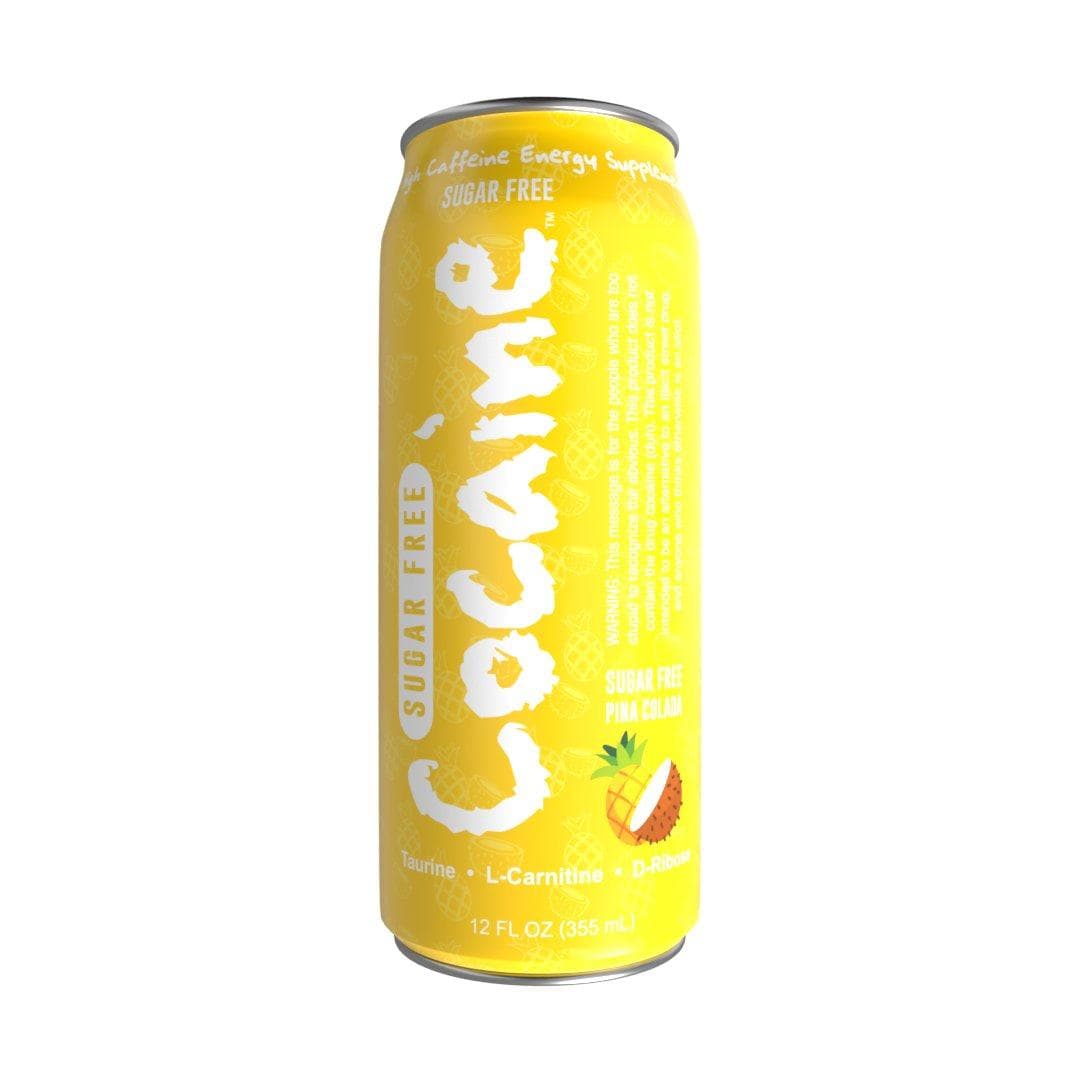 COCAINE ENERGY DRINK 12OZ PINACOLADA