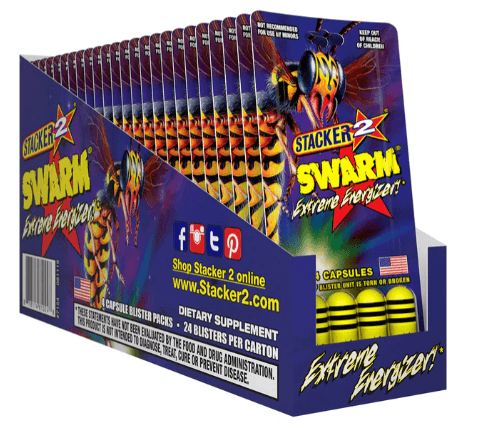 STACKER 2 SWARM 4PK 24CT BLISTERS