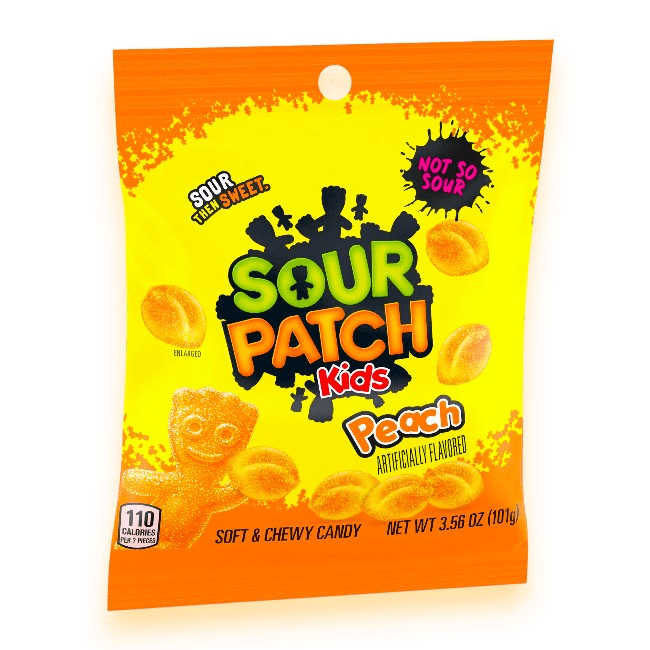SOUR PATCH 1/3.56OZ PEACH