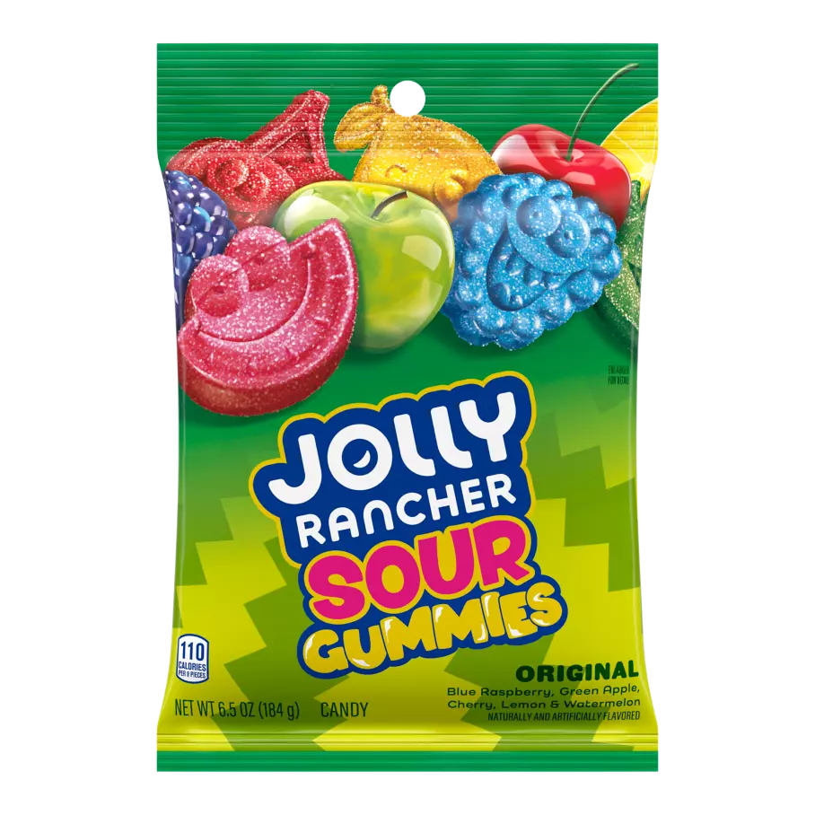 JOLLY RANCHER 6.5OZ SOUR GUMMIES