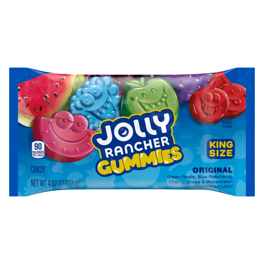 JOLLY RANCHER GUMMIES ORIGINAL KING 12/4OZ