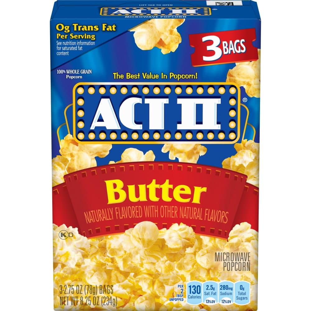 ACT II POPCORN 3OZ