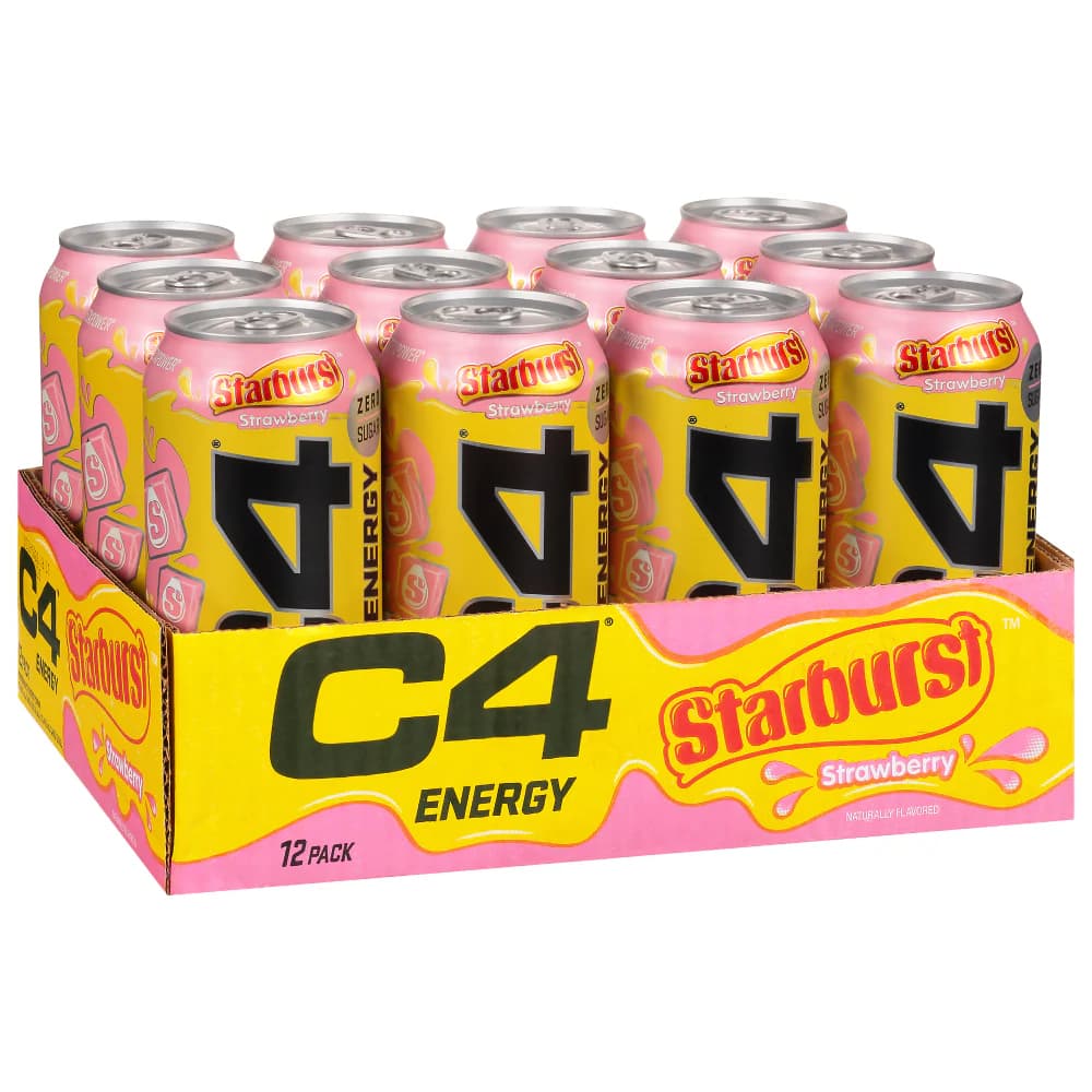 C4 DRINKS 16OZ/12CT STRAWBERRY BLAST