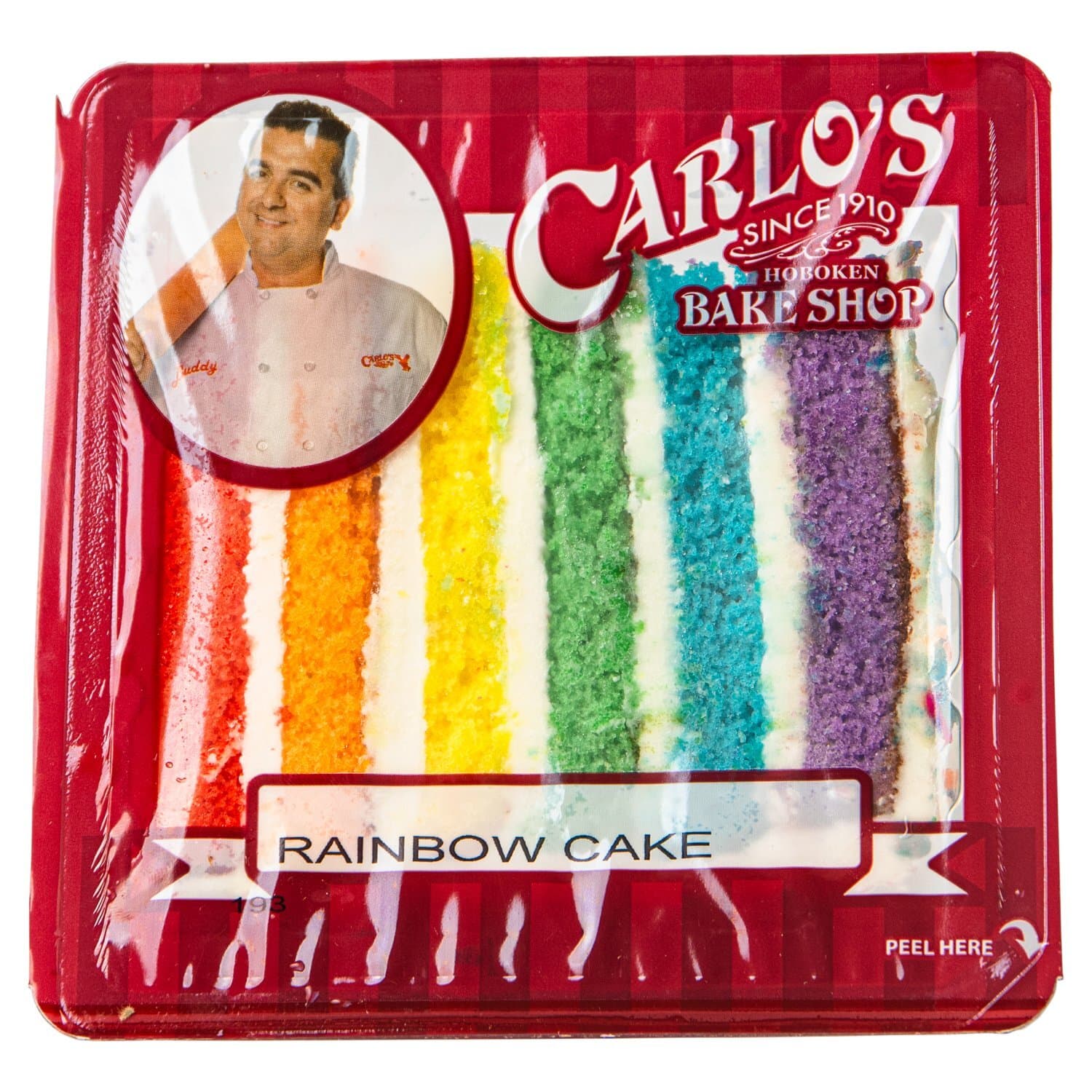 CARLOS BAKESHOP RAINBOW CAKE