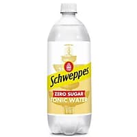 SCHWEPPES TONIC WATER ZERO SUGER 1L/15CT