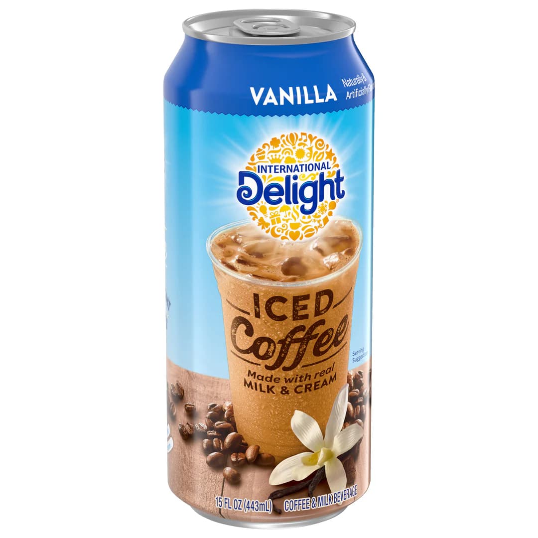INTERNATIONAL DELIGHT VANILA 15OZ 12CT-