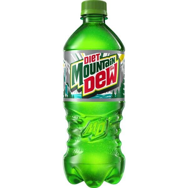 20OZ MOUNTAIN DEW DIET