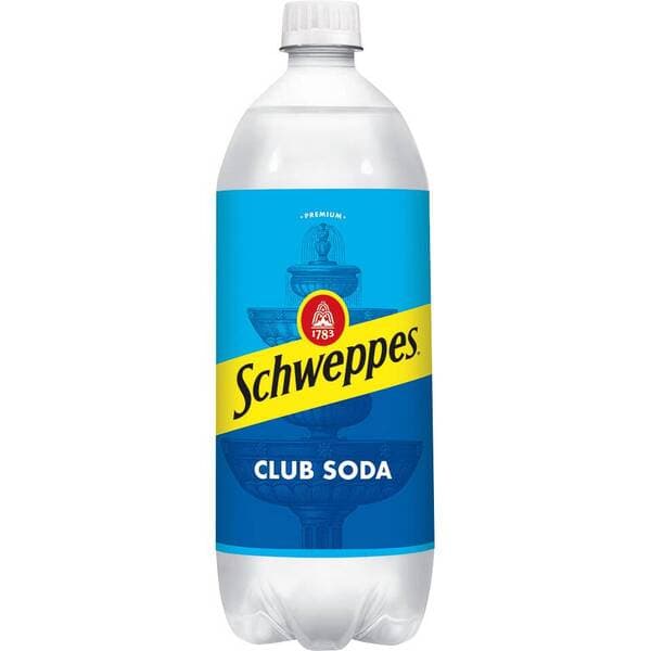 SCHWEPPES CLUB SODA 1L/15CT