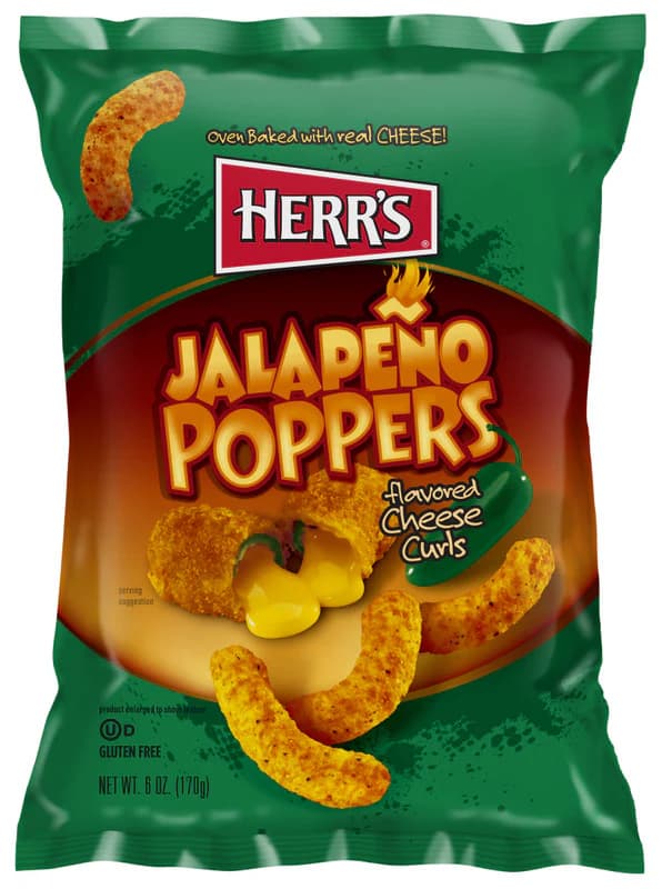 HERRS 12CT 6OZ JALAPENO POPPERS