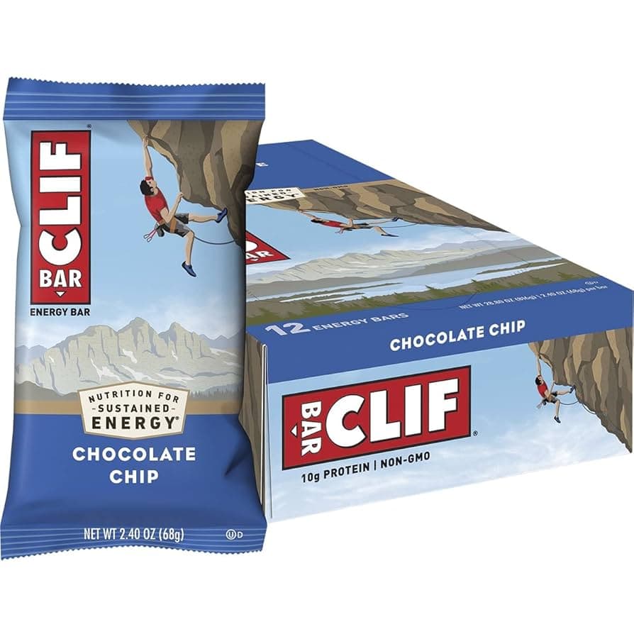 CLIFF BARS 12/2.4 CHOCOLATE CHIP