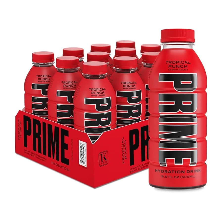 PRIME HYDRATION DRINK 16.9OZ/12CT TROPICAL PUNCH