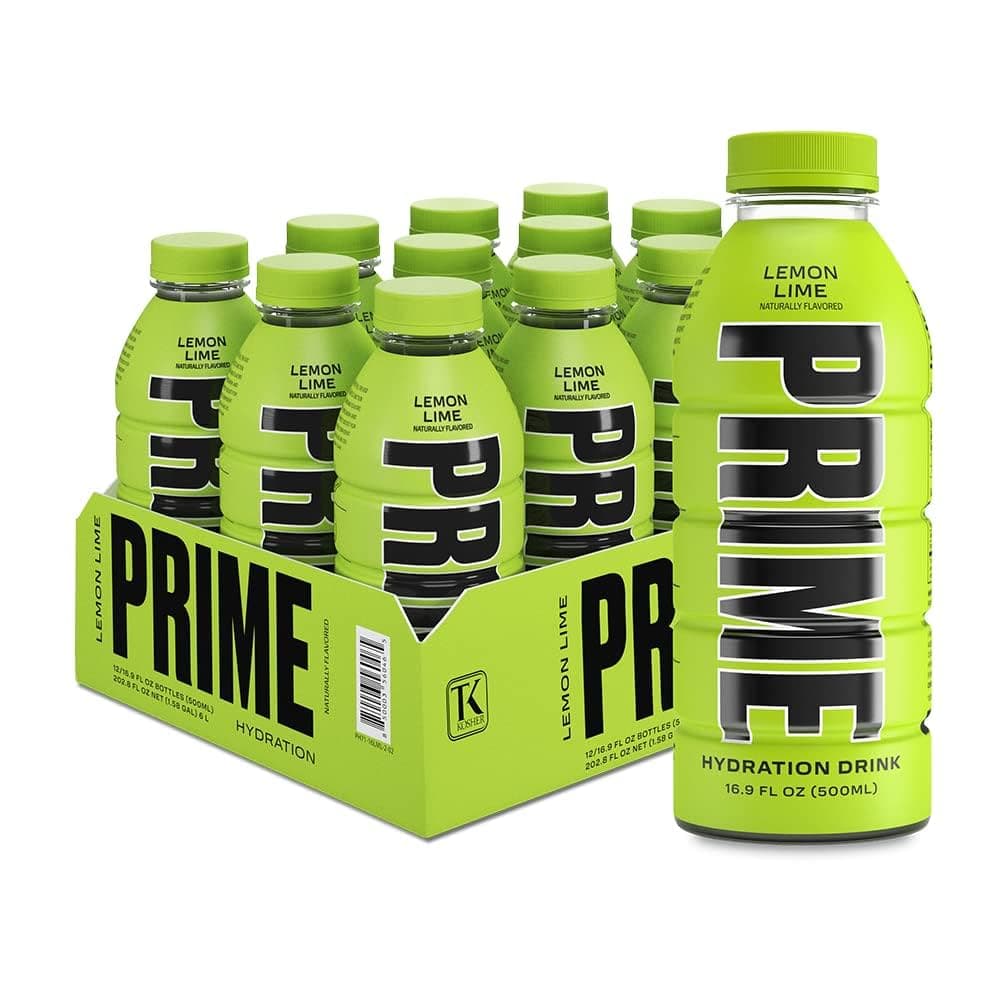 PRIME HYDRATION DRINK 16.9OZ/12CT LEMON LIME