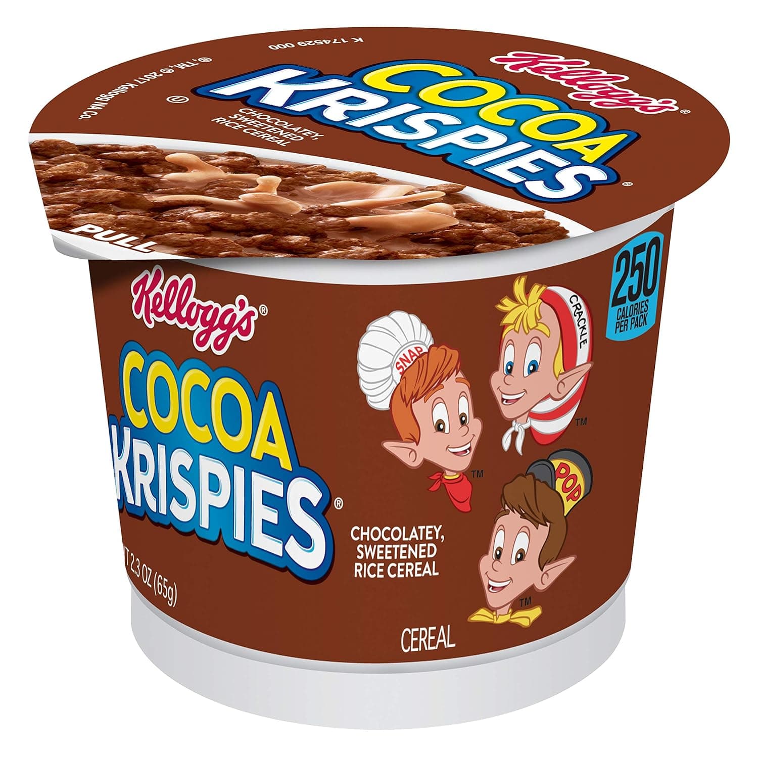 COCOA KRISPIES CEREAL IN CUP