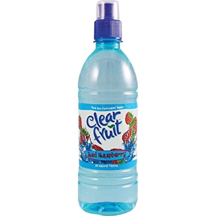 CLEAR FRUIT 16.9OZ/24CT RED RASPBERRY
