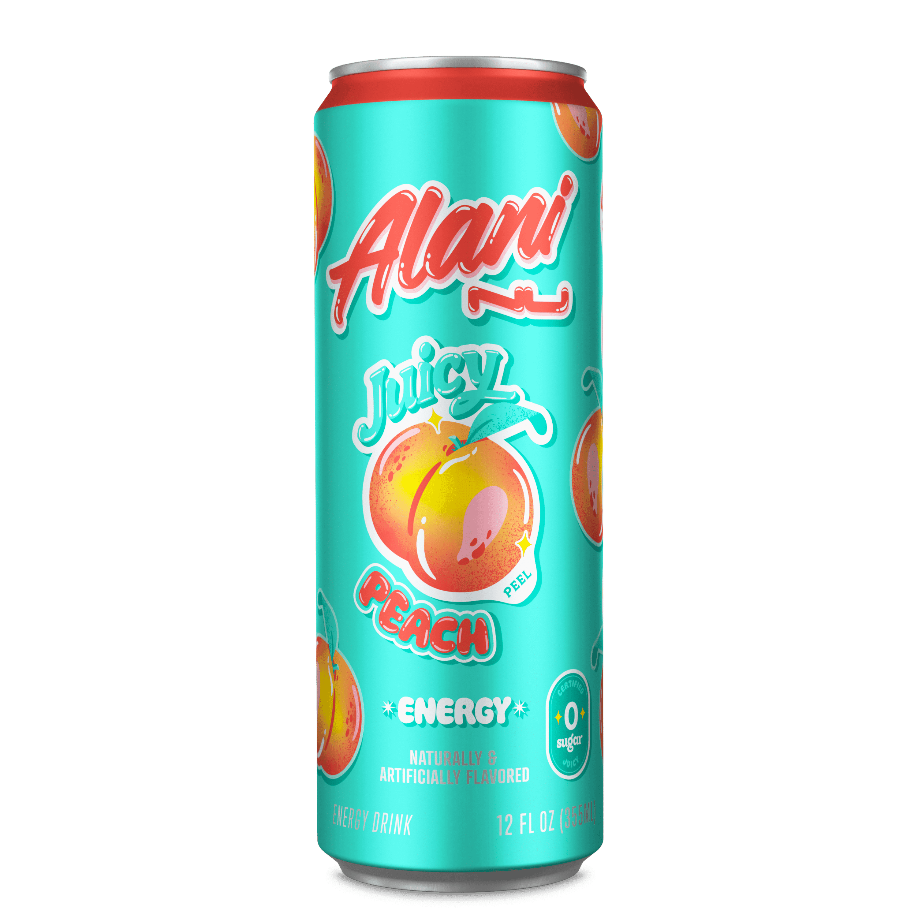 ALANI ENERGY DRINKS 24/12OZ JUICY PEACH