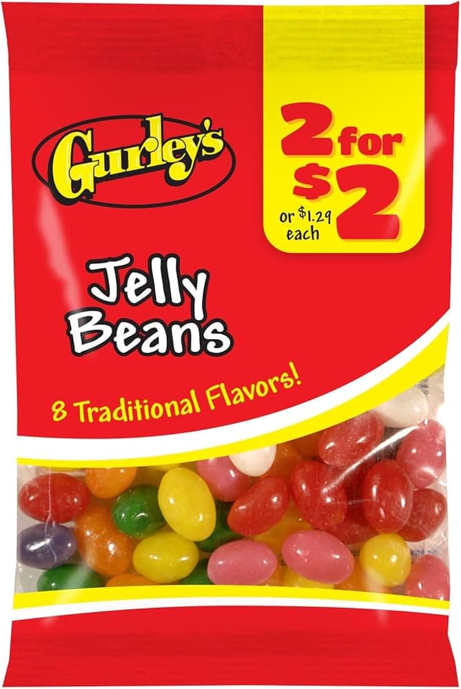 GURLEYS CANDY 1 BAG JELLY BEANS