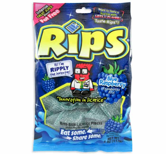 FOR RIPS 4 OZ PEG BLUE RASPBERRY