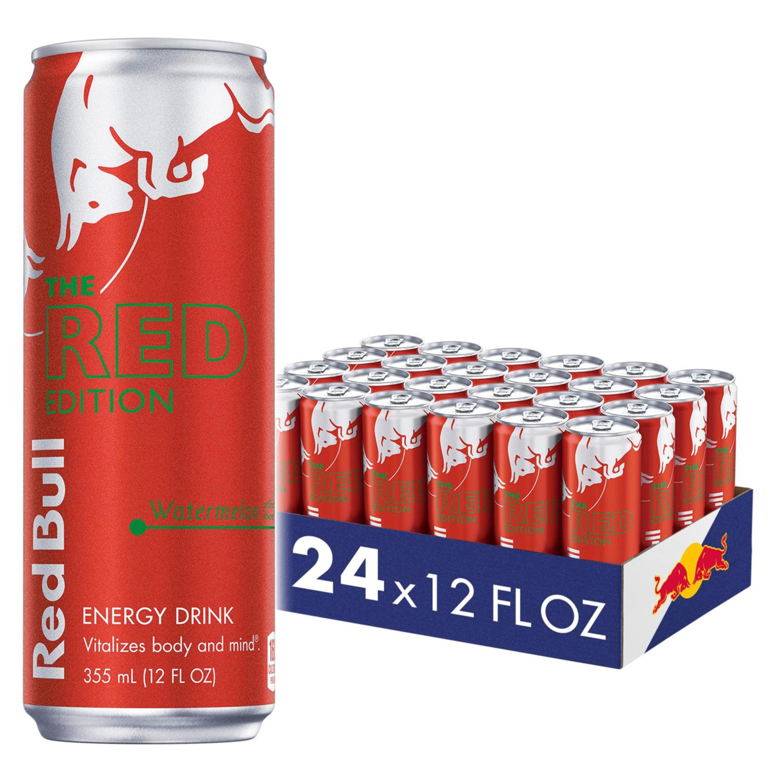 RED BULL 12OZ RED ED SPRING EDITION