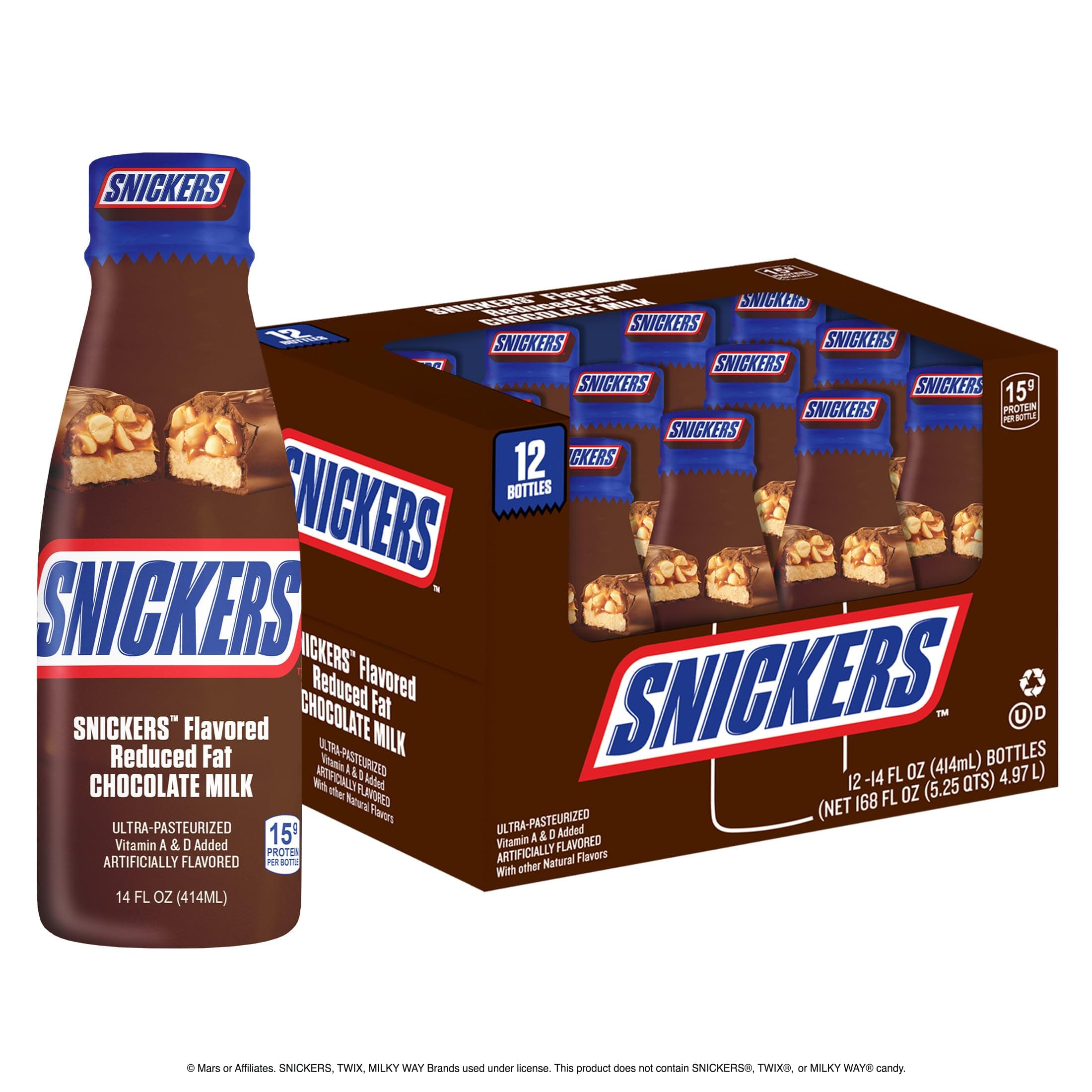 SNICKERS CHOCOLATE MILK 14OZ/12CT