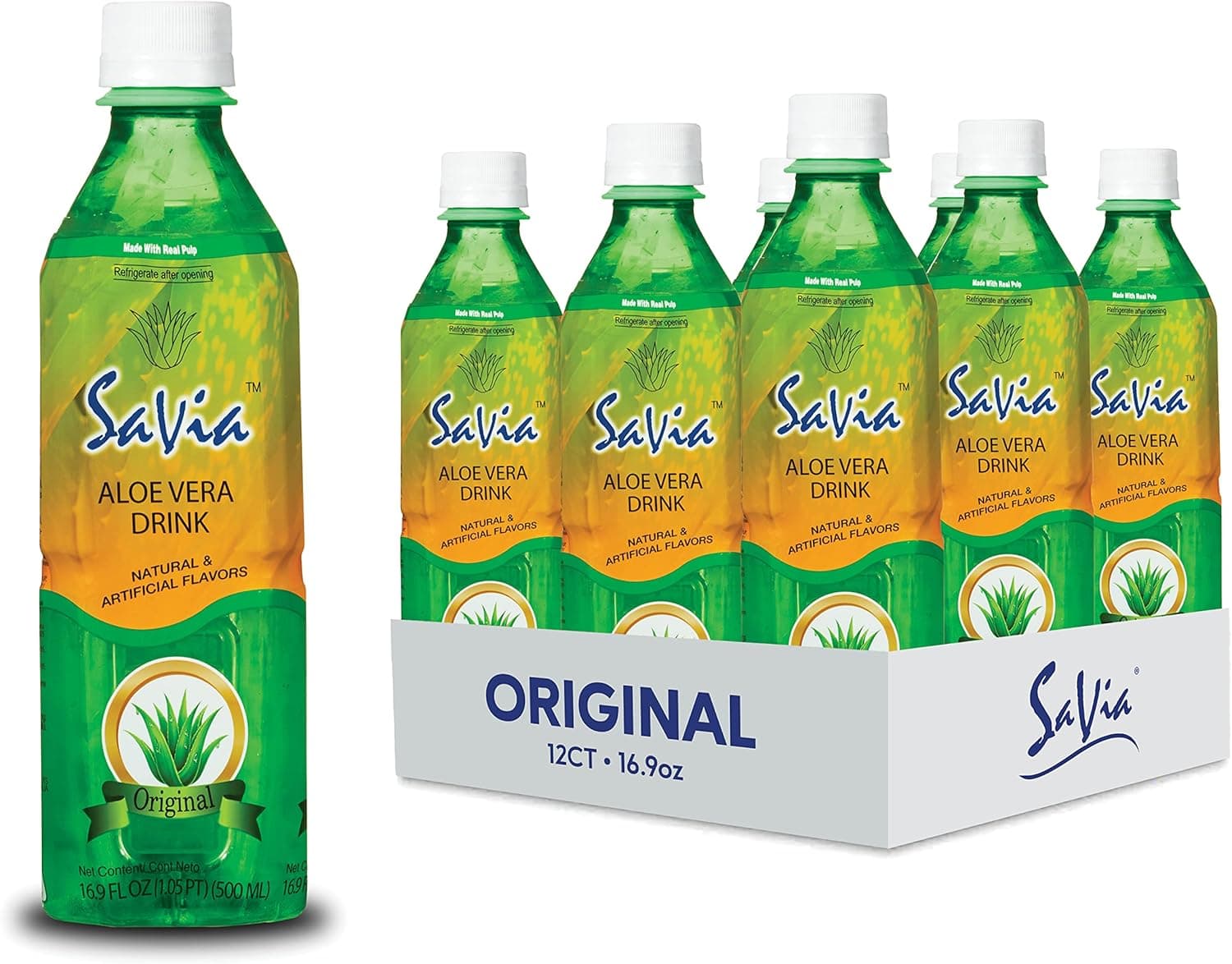 SAVIA DRINKS SELECT 12CT 16.9OZ ORIGINAL