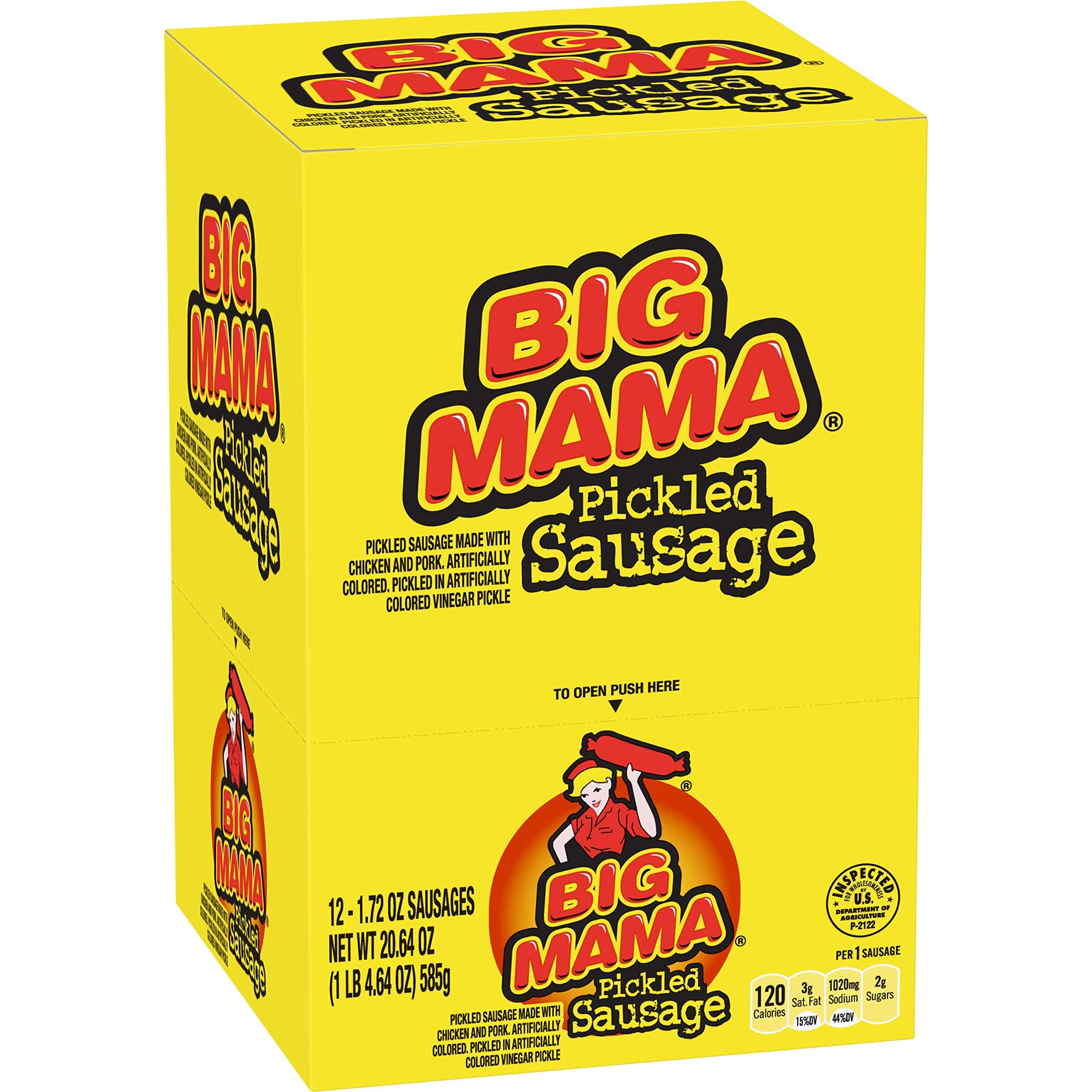 BIG MAMA SAUSAGE 12/2.4OZ