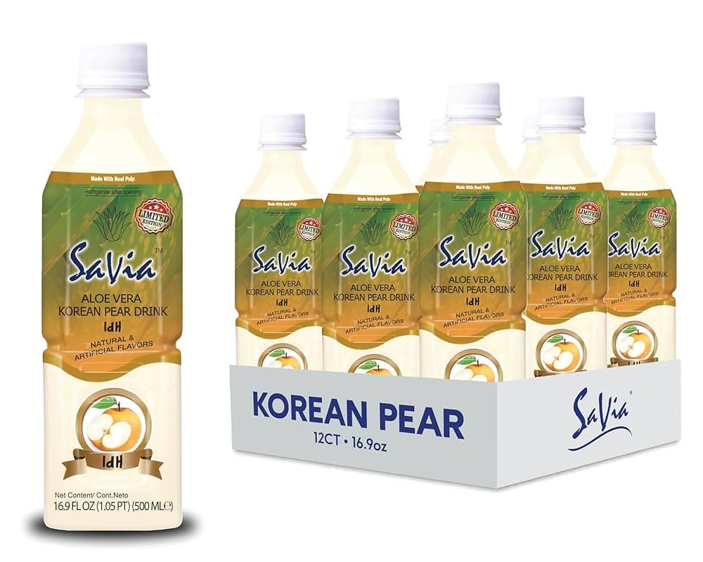 SAVIA DRINKS SELECT 12CT 16.9OZ KOREAN PEAR