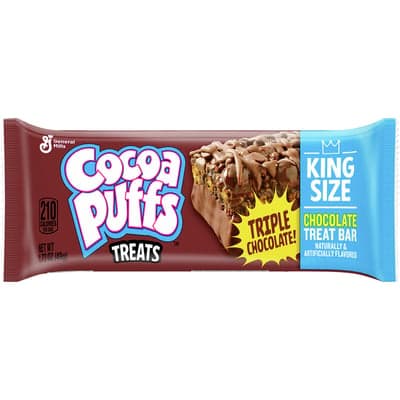 COCOA PUFF TREATS BARS 12/1.73OZ 1CT
