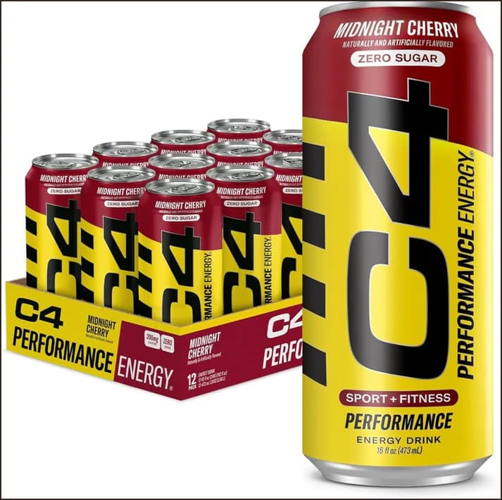 C4 DRINKS 16OZ/12CT MIDNIGHT CHERRY