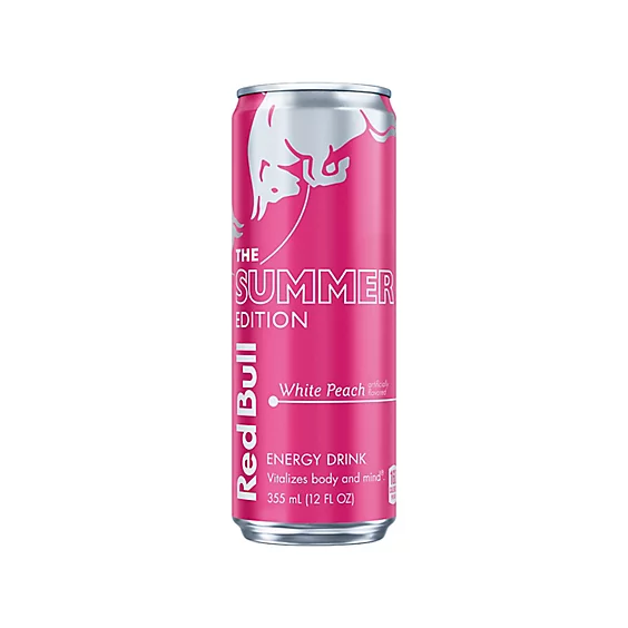 RED BULL 12OZ WHITE PEACH SUGER FREE