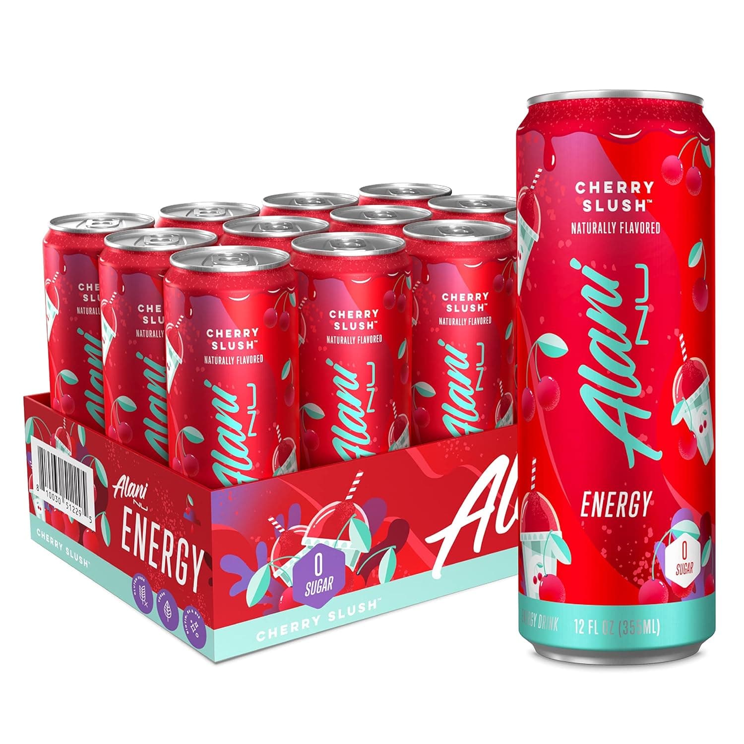 ALANI ENERGY DRINKS 24/12OZ CHERRY SLUSHY