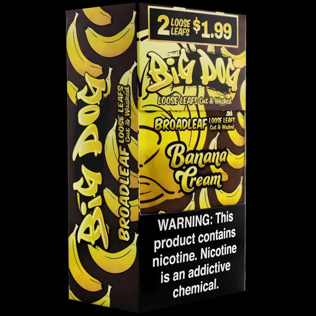 BIG DOG LEAF 20CT 2/$1.99 BANANA CREAM