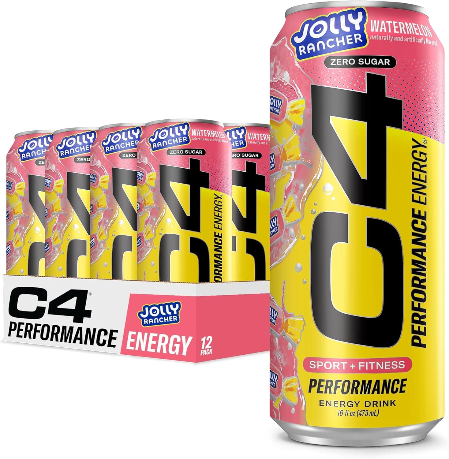 C4 DRINKS 16OZ/12CT JOLLY RANCHER WATERMELON