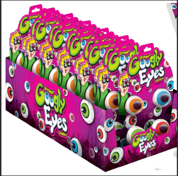 GUMMY GOOGLY EYES 12//1.97OZ