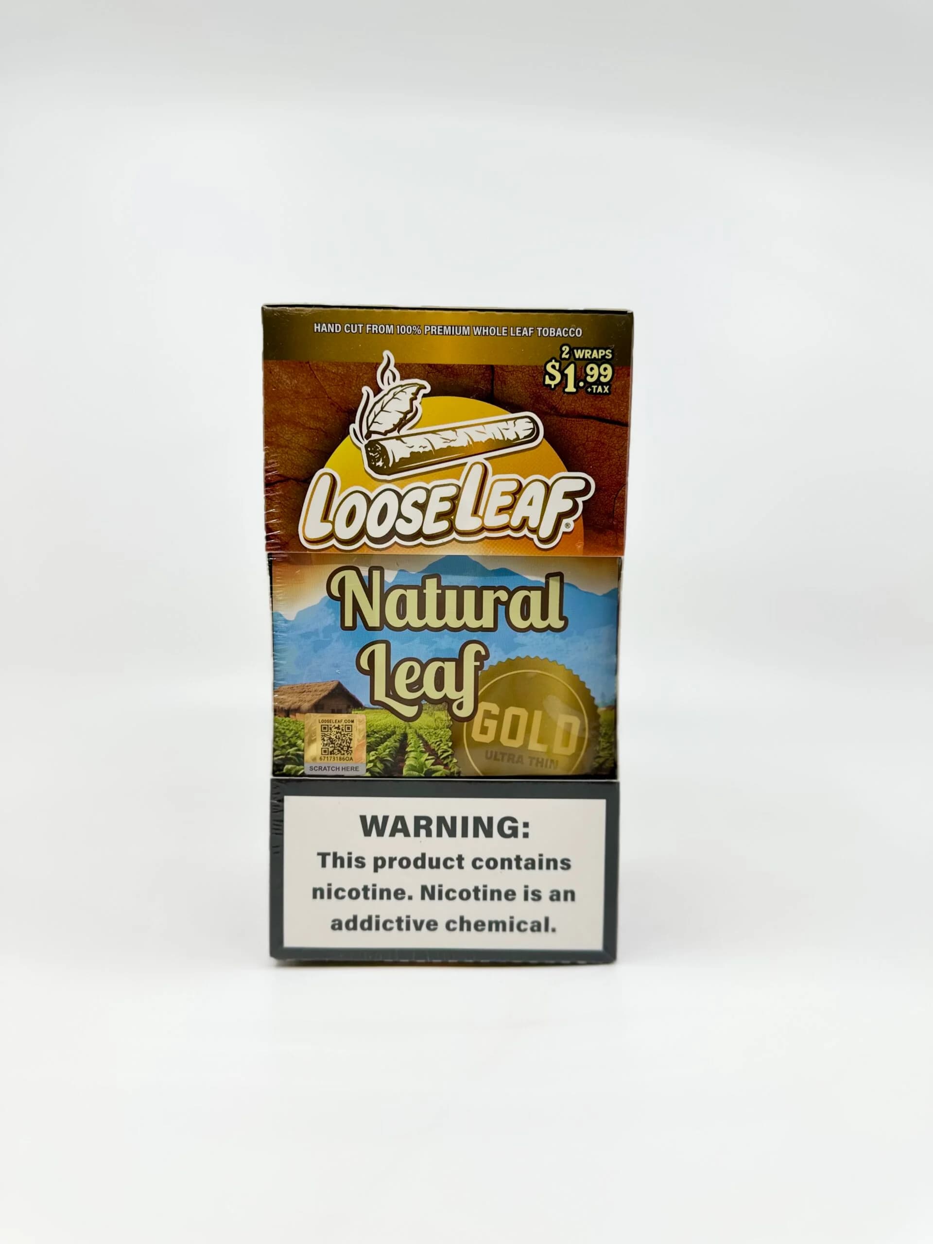 LOOSE LEAF 2/1.99 20/2CT NATURAL LEAF