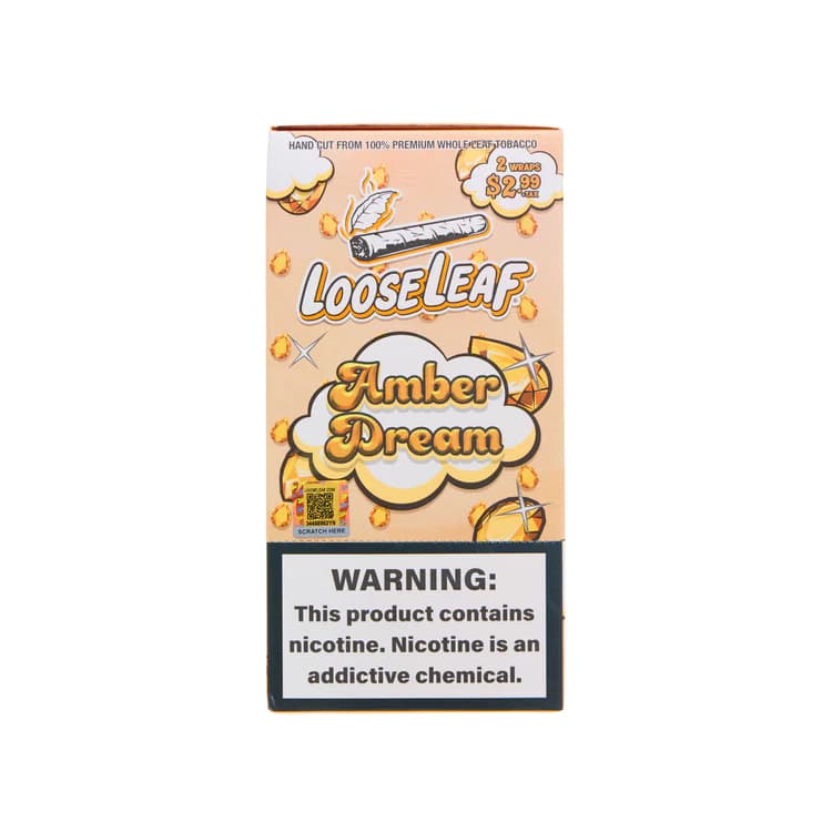 LOOSE LEAF 2/2.99 20/2CT AMBER DREAM