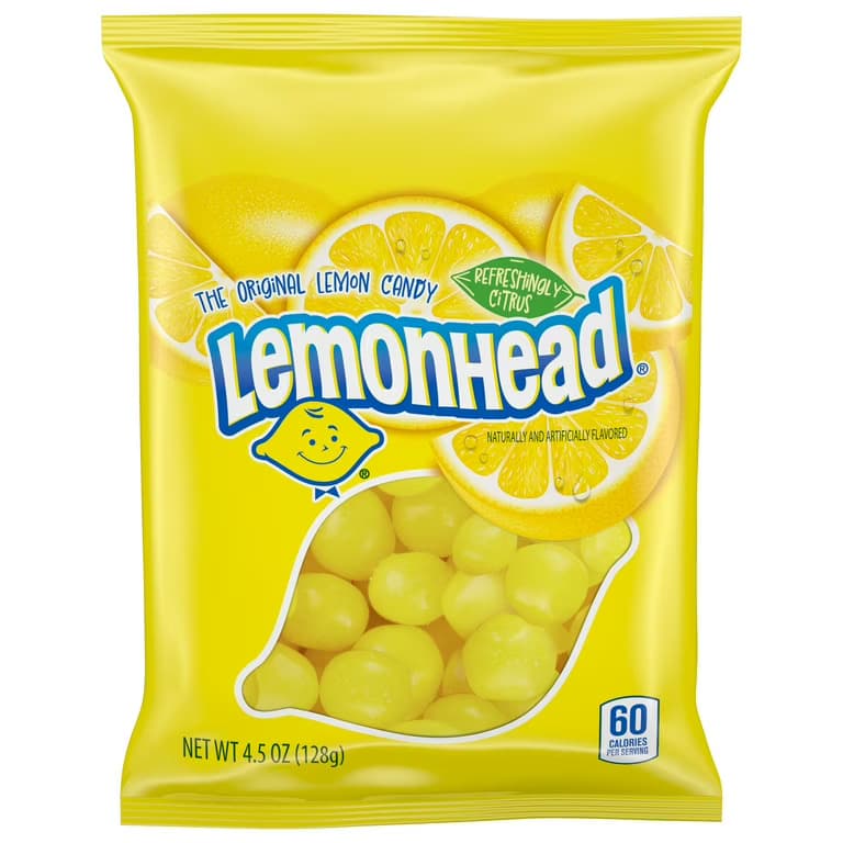 LEMONHEAD CANDY 4.5OZ