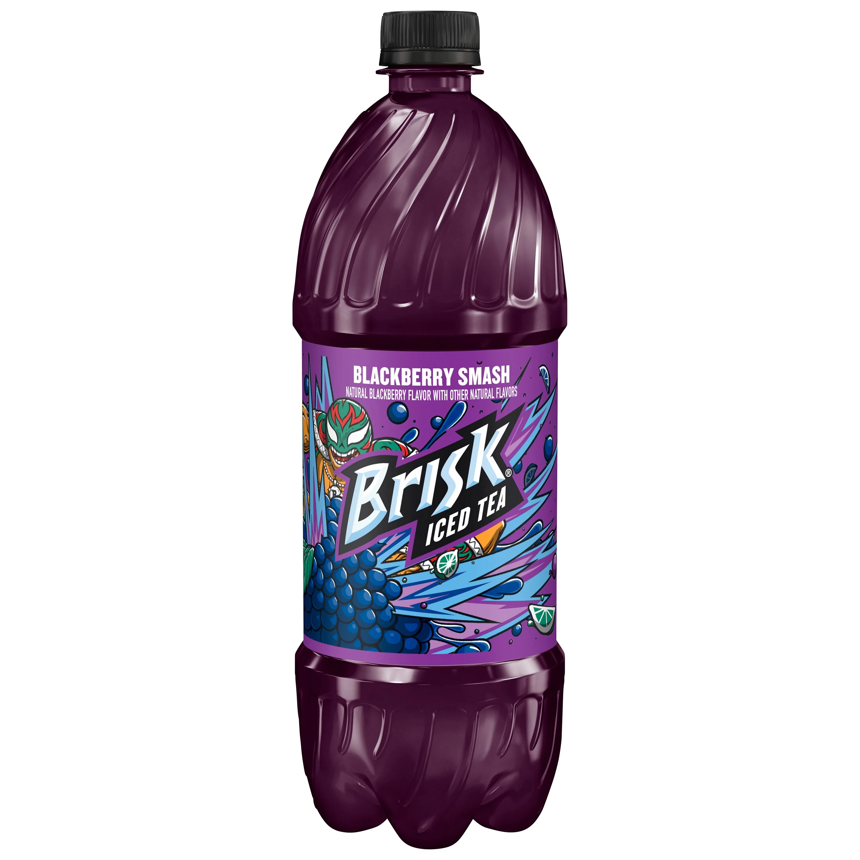 1L BRISK 15CT BLACK BERRY SMASH