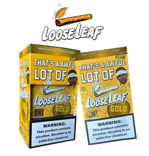 LOOSE LEAF 2/1.99 20/2CT GOLD