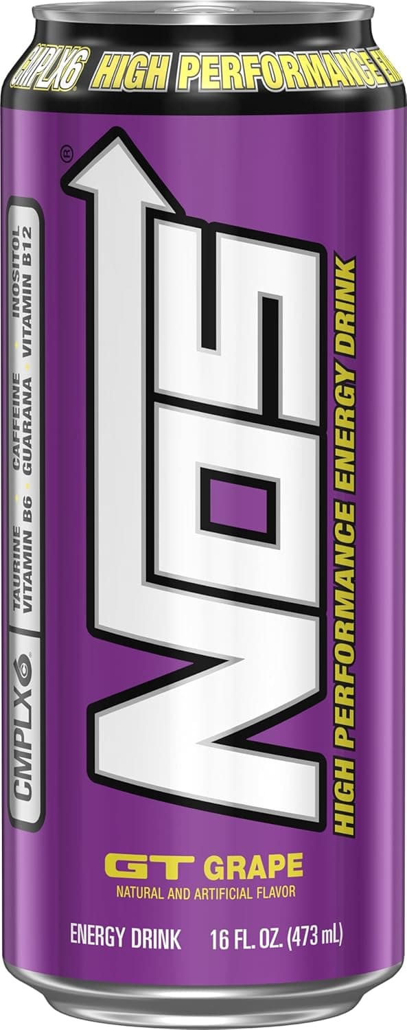 NOS ENERGY DRINK 160OZ GRAPE