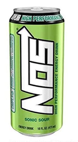 NOS ENERGY DRINK 160Z SONIC SOUR