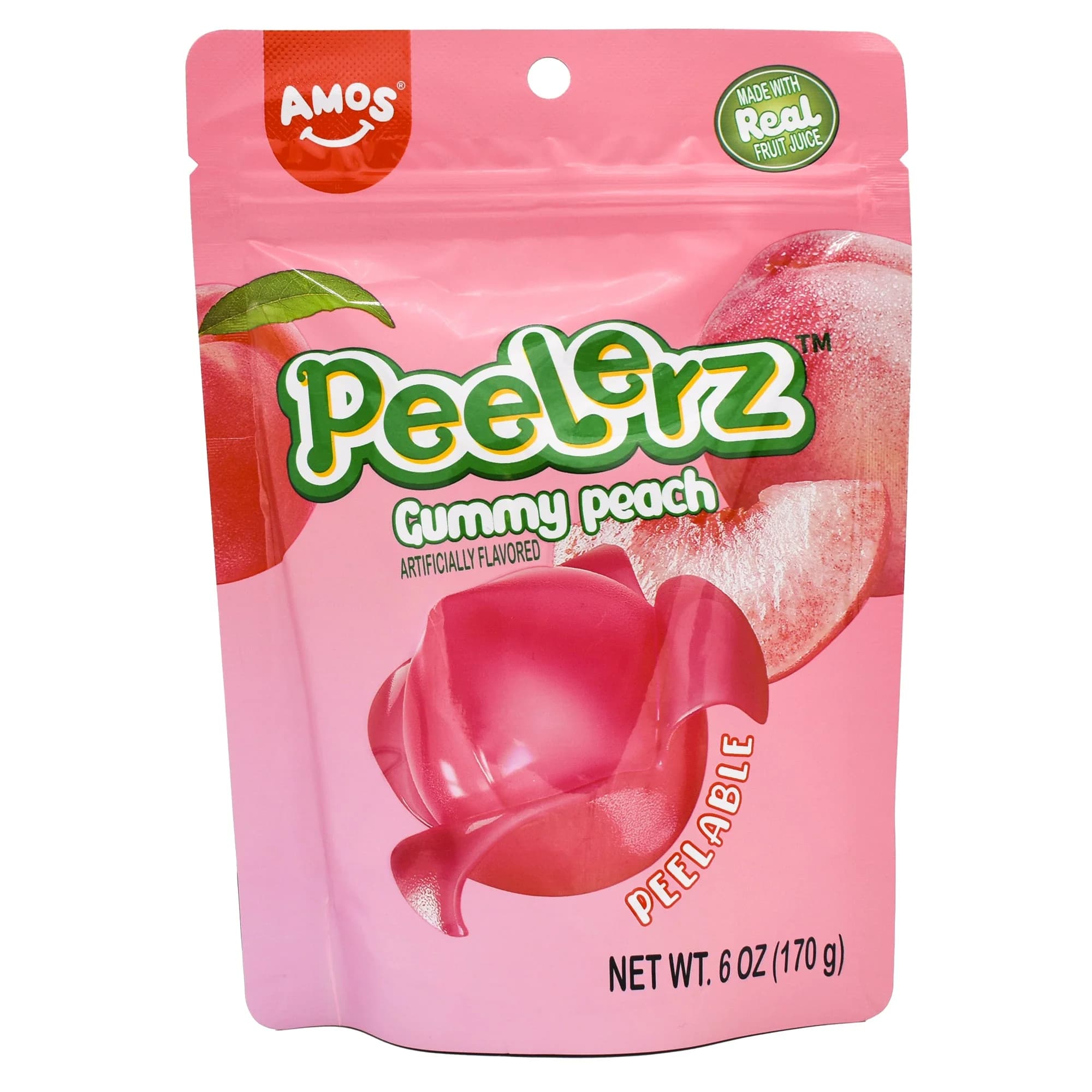 PEELERZ 6OZ GUMMY PEACH