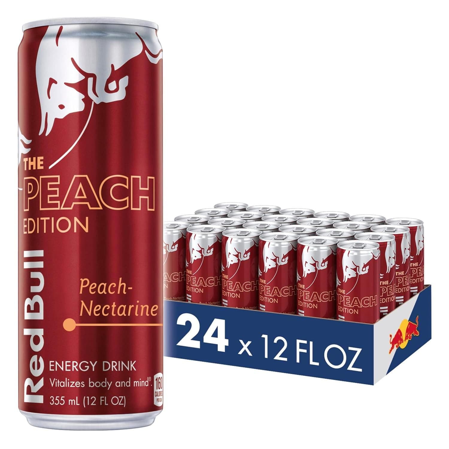RED BULL 12OZ PEACH ED (PEACH NECTAR)