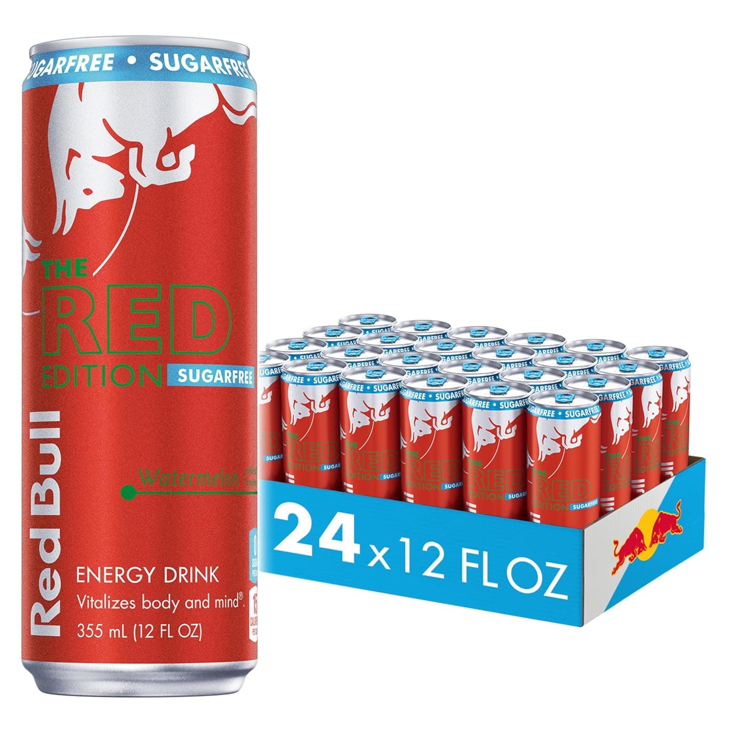 RED BULL 12OZ RED ED (WATERMELON) Sugarfree