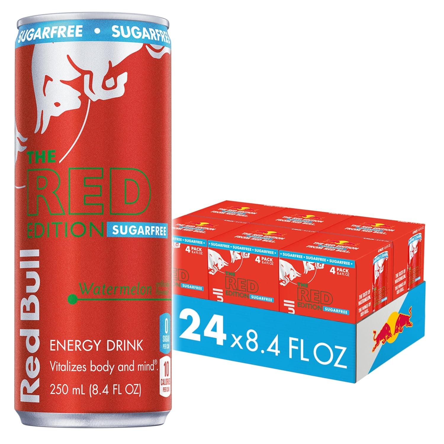 RED BULL 8.4OZ RED ED (WATERMELON) SUGAR FREE