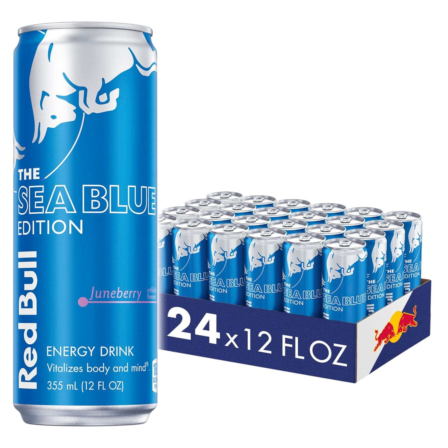 RED BULL 12OZ SEA BLUE ED (JUNE BERRY)
