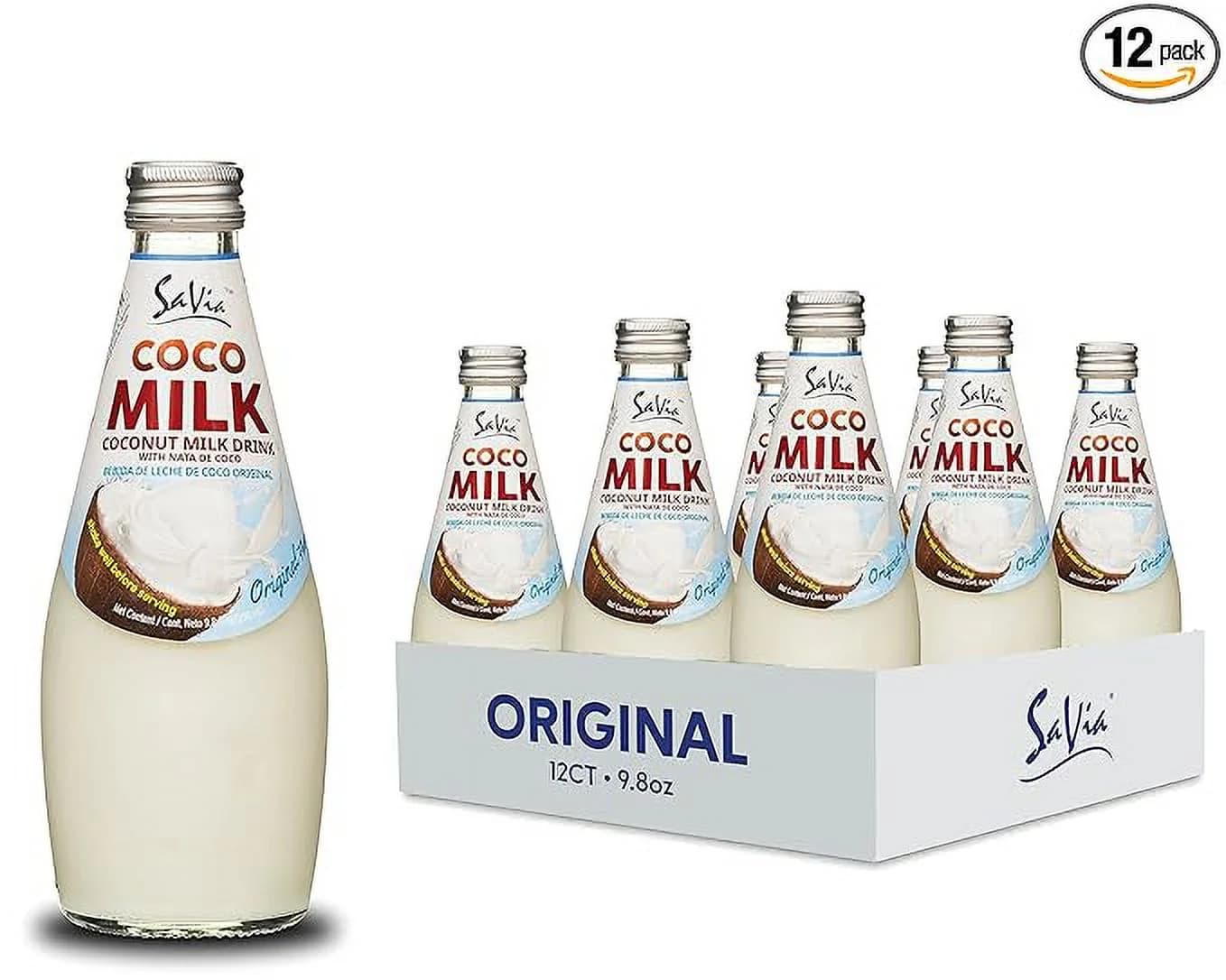 SAVIA COCONUT MILK DRINK 12CT 9.8OZ ORIGINAL