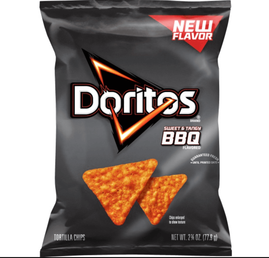DORITOS 2.5OZ/24CT SWEET AND TANGY BBQ(NO RETURN)