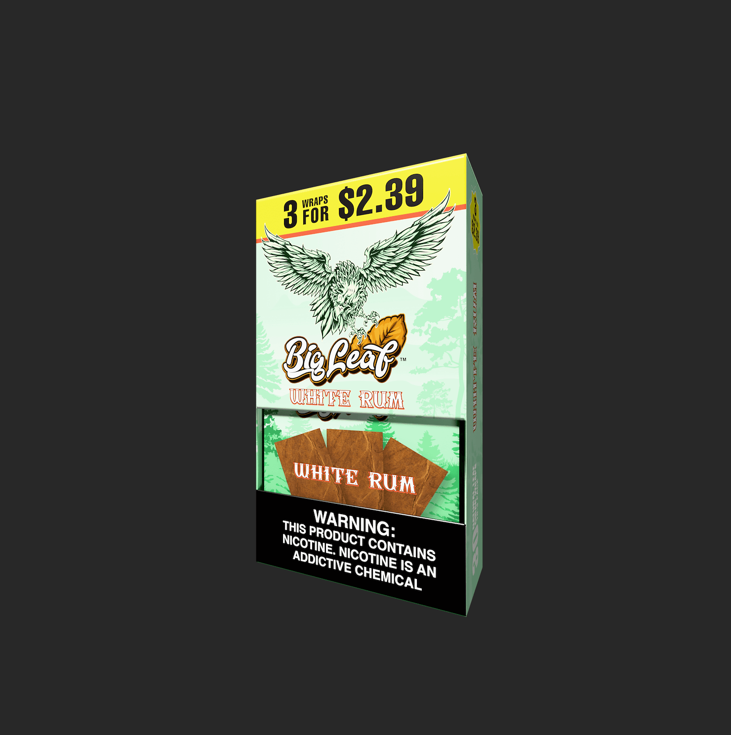 BIG LEAF 3/2.39 10CT WHITE RUM