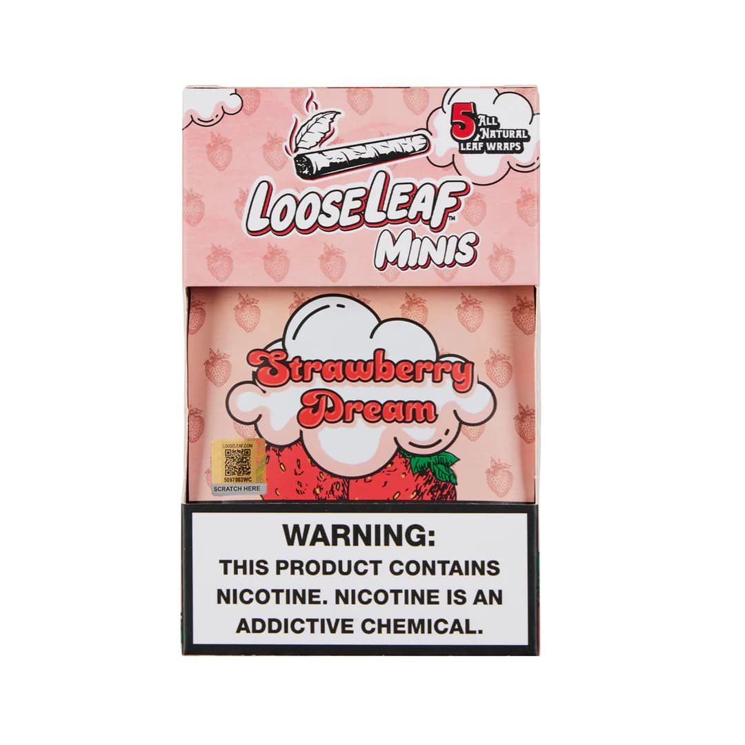 LOOSE LEAF MINI NP 8/5CT STRAWBERRY DREAM